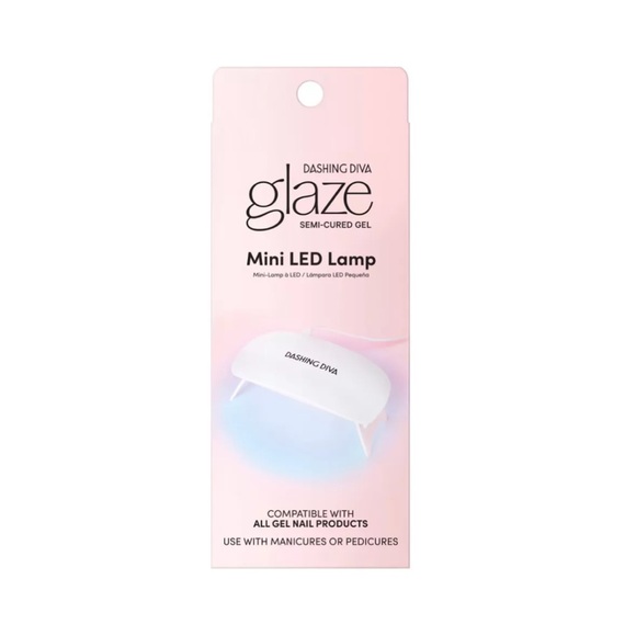 DASHING DIVA Mini LED Lamp + 22 Pc Gel Strips in ‘Luxe Expensive Ombré Glaze’ - Picture 2 of 11